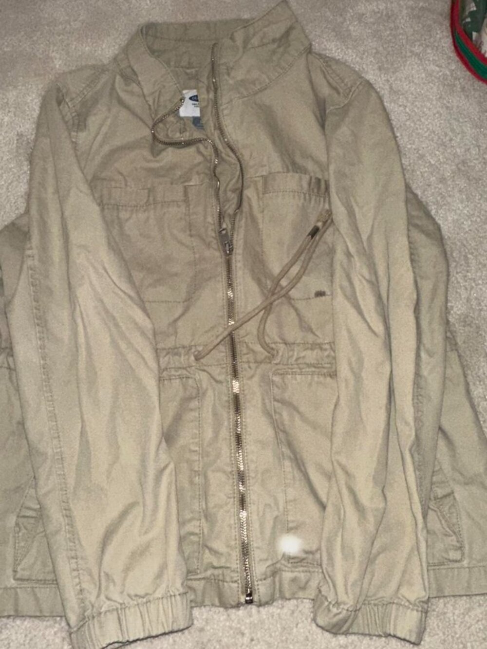 old navy tan & brown utility jacket 🤎✨